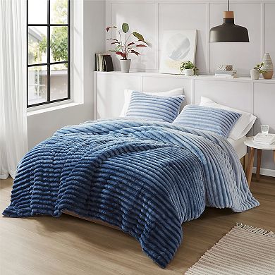 510 Design Avril Fluffy Ribbed Plush Comforter Set