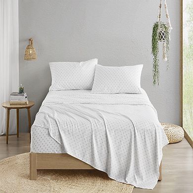 510 Design Camden Chambray Print Microfiber Comforter Set with Bed Sheets