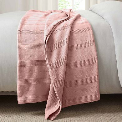 Vellux Cotton Throw Blanket