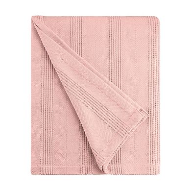 Vellux Cotton Throw Blanket