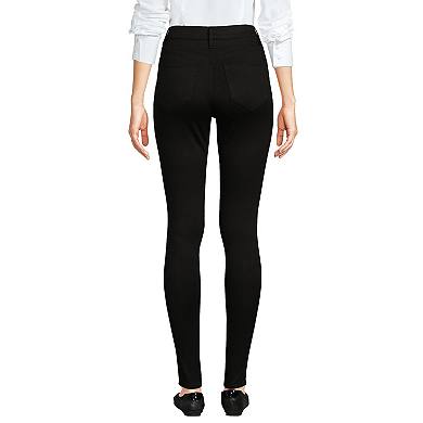 Petite Lands' End Adaptive Lycra High Rise Skinny Jeans