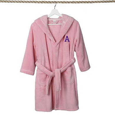 Linum Home Textiles Personalized Linum Kids SUPER PLUSH Double Brushed Hooded Bathrobe