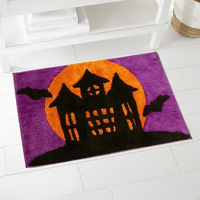 Avanti Spooky House Halloween Bathroom Rug