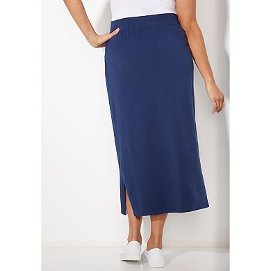 Catherines Women's Plus Size Suprema Maxi Skirt