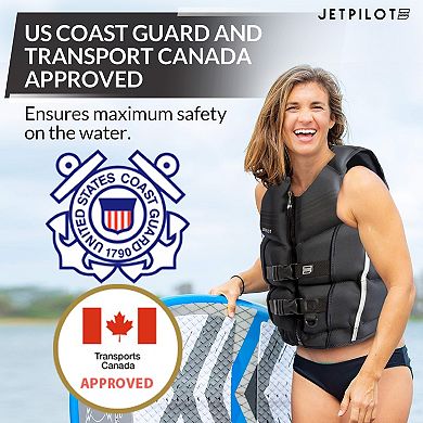 Shaun Murray Neoprene Life Vest, Unisex Adult USCG and Transport Canada Approved PFD Life Jacket