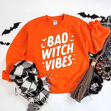 Bad Witch Vibes Moon Sweatshirt