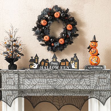 Glitzhome 25"l Halloween Wooden Table Signs