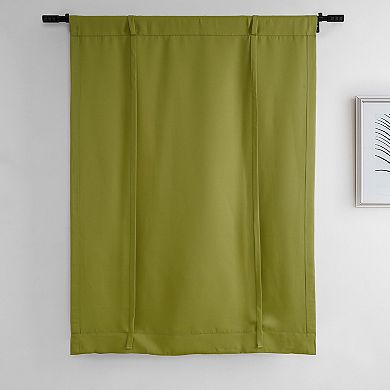 EFF Solid Room Darkening Tie-Up 1 Window Shade Panel