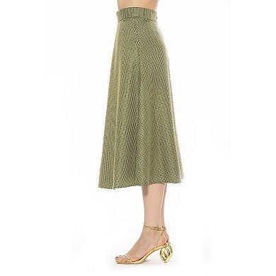 Women's ALEXIA ADMOR Leonie Tweed Full Maxi Skirt