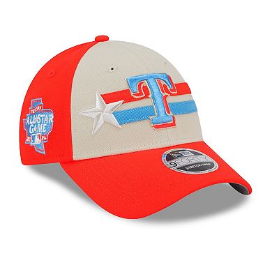 Men's New Era  Cream Texas Rangers 2024 MLB All-Star Game  9FORTY Adjustable Hat
