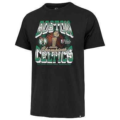 Men's '47 Black Boston Celtics 2024 NBA Finals Champions Retro Franklin T-Shirt
