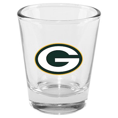 The Memory Company Green Bay Packers 4-Pack 2oz. Shot Glass Set