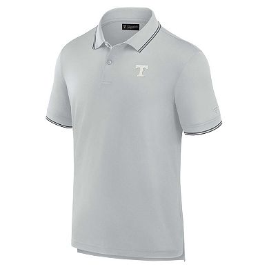 Men's Fanatics Gray Tennessee Volunteers Front Office Pique Polo