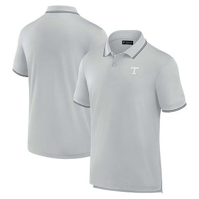 Men's Fanatics Gray Tennessee Volunteers Front Office Pique Polo