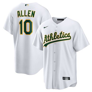 Men's Nike Nick Allen White Oakland Athletics Home Replica Jersey