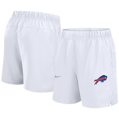 Men's Nike White Buffalo Bills Blitz Victory Performance Shorts