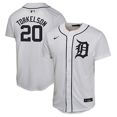 Youth Nike Spencer Torkelson White Detroit Tigers Home Game Player Jersey