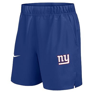 Men's Nike Royal New York Giants Blitz Victory Performance Shorts