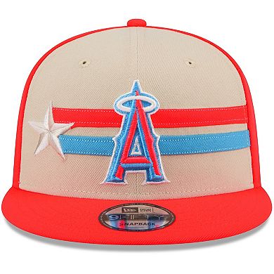 Men's New Era  Cream Los Angeles Angels 2024 MLB All-Star Game  9FIFTY Snapback Hat