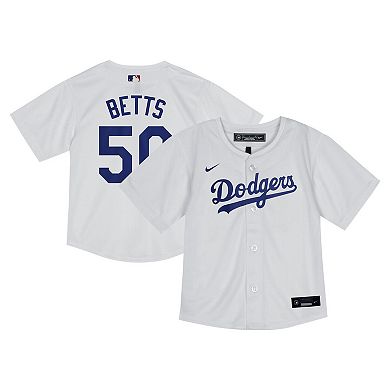 Toddler Nike Mookie Betts White Los Angeles Dodgers  Game Jersey