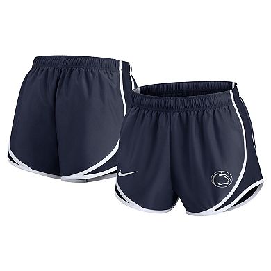 Women's Nike Navy Penn State Nittany Lions Primetime Tempo Performance Shorts