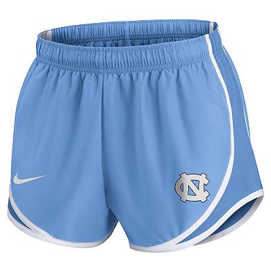 Women's Nike Carolina Blue North Carolina Tar Heels Primetime Tempo Performance Shorts