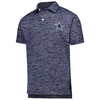 Youth Wes & Willy Navy Dallas Cowboys Cloudy Yarn Polo