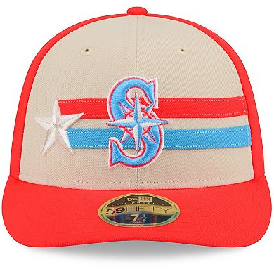 Men's New Era  Cream Seattle Mariners 2024 MLB All-Star Game  Low Profile 59FIFTY Fitted Hat