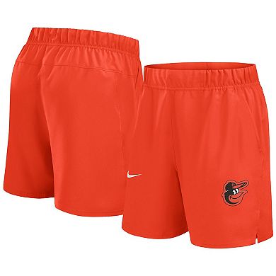 Men's Nike Orange Baltimore Orioles Woven Victory Performance Shorts