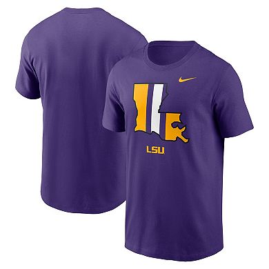 Men's Nike Purple LSU Tigers Legacy Alternate Logo T-Shirt