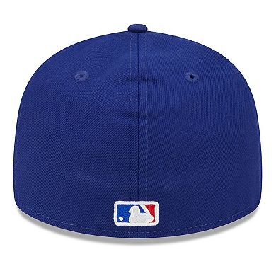 Men's New Era  Cream/Royal Texas Rangers 2024 MLB All-Star Game Workout Low Profile 59FIFTY Fitted Hat
