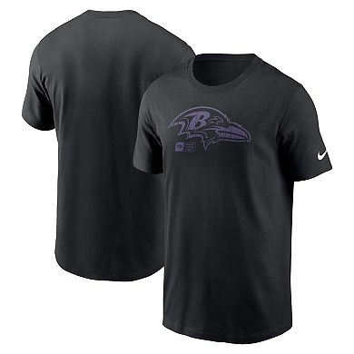 Men's Nike Black Baltimore Ravens Faded Essential T-Shirt