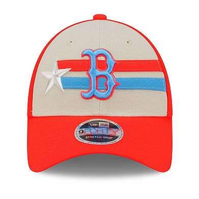 Men's New Era  Cream Boston Red Sox 2024 MLB All-Star Game  9FORTY Adjustable Hat