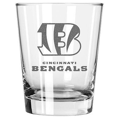 The Memory Company Cincinnati Bengals 2-Pack 15oz. Double Old Fashioned Glass Set