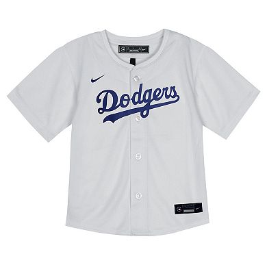 Infant Nike Mookie Betts White Los Angeles Dodgers  Game Jersey