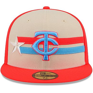 Men's New Era  Cream Minnesota Twins 2024 MLB All-Star Game  59FIFTY Fitted Hat