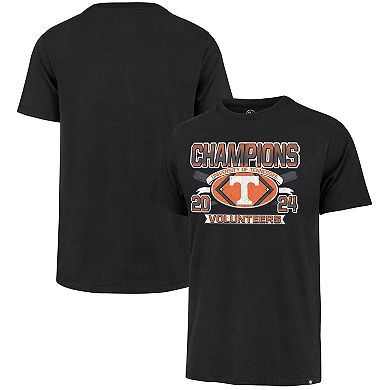 Men's '47 Black Tennessee Volunteers 2024 NCAA Men's Baseball College World Series Champions Big & Tall T-Shirt