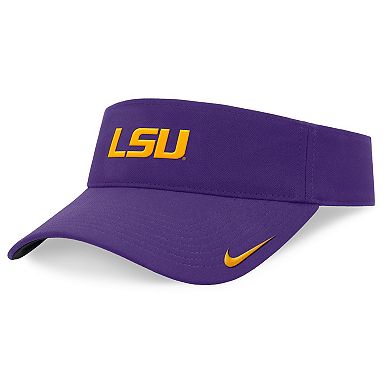 Men's Nike Purple LSU Tigers On-Field Ace Performance Adjustable Visor