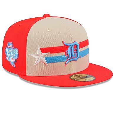 Men's New Era  Cream Detroit Tigers 2024 MLB All-Star Game  59FIFTY Fitted Hat