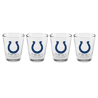 The Memory Company Indianapolis Colts 4-Pack 2oz. Shot Glass Set