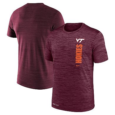 Men's Nike Maroon Virginia Tech Hokies 2024Â Sideline Velocity Legend Performance T-Shirt