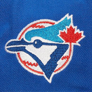 Men's Mitchell & Ness Royal Toronto Blue Jays Team Tagged Snapback Hat