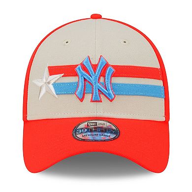 Men's New Era  Cream New York Yankees 2024 MLB All-Star Game  39THIRTY Flex Hat