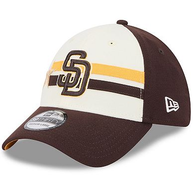 Men's New Era  Cream/Brown San Diego Padres 2024 MLB All-Star Game Workout 39THIRTY Flex Hat