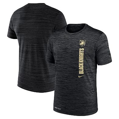 Men's Nike Black Army Black Knights 2024Â Sideline Velocity Legend Performance T-Shirt