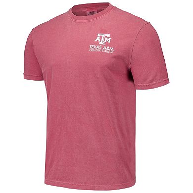 Unisex Maroon Texas A&M Aggies Scenic Comfort Colors T-Shirt