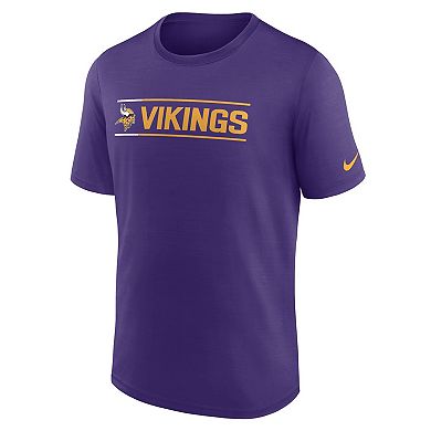 Men's Nike Purple Minnesota Vikings Exceed Performance T-Shirt