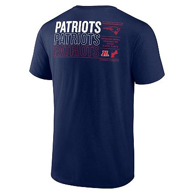 Men's Fanatics Navy New England Patriots Repeat Stats T-Shirt