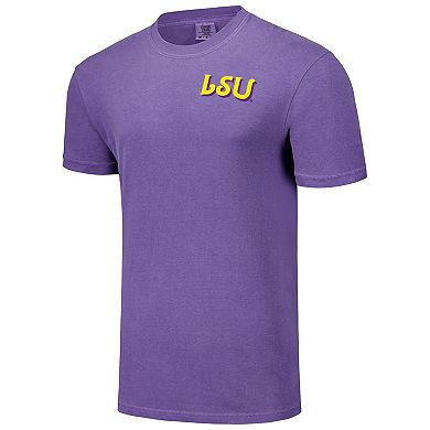 Unisex Purple LSU Tigers Hyper Local Mardi Mascot T-Shirt