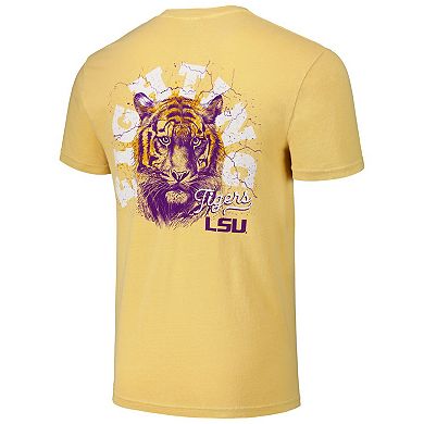 Unisex Gold LSU Tigers Hyper Local Worn Mascot T-Shirt